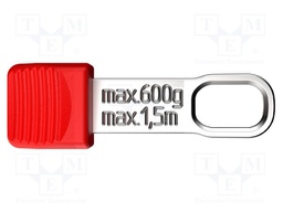 Holder; for working at height; TetheredTool; 600g; 10pcs; red
