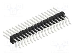 Connector: pin strips; pin header; male; PIN: 36; 2.54mm; SMT,THT