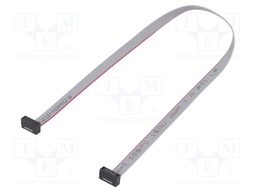 Ribbon cable with IDC connectors; Tape ph: 0.64mm; 254mm