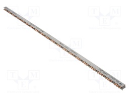 Busbar; 16mm2; Poles: 3; 690VAC; 690VDC; Inom: 80A; No.of mod: 20