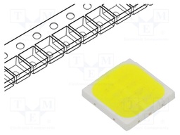 Power LED; white cold; 120°; 180/640/800mA; P: 3W; 5x5x0.7mm; 5050