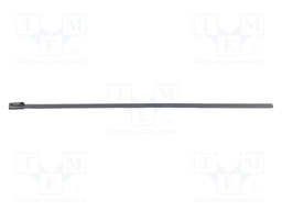 Cable tie; L: 680mm; W: 4.6mm; acid resistant steel AISI 316L