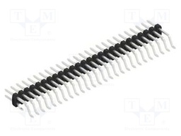 Connector: pin strips; pin header; male; PIN: 52; 2mm; SMT; 2x26