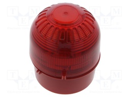 Signaller: lighting; flashing light; red; Sonos; 10÷60VDC; IP65