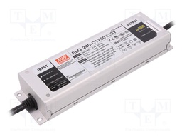 Power supply: switched-mode; LED; 239.75W; 69÷137VDC; 1750mA; IP67