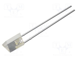LED; white cold; 1560mcd; 140°; Front: flat; 10000K; 5.35x5.35x7mm
