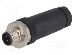 Plug; M12; PIN: 3; male; A code-DeviceNet / CANopen; for cable