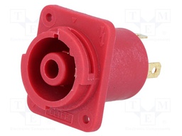 Connector: circular; 4.8mm connectors,soldering; CLIFFCON; 20A