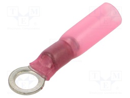 Tip: ring; M5; Ø: 5.3mm; 0.5÷1.5mm2; crimped; for cable; insulated