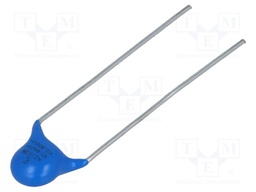 Capacitor: ceramic; X1/Y2; 1nF; Y5U; ±20%; THT; 7.5mm; Series: C900