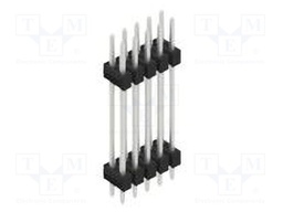 Connector: pin strips; pin header; male; PIN: 10; 2.54mm; THT; 2x5