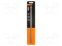 Screwdriver bit; Phillips; PH1; 1/4"; Overall len: 300mm