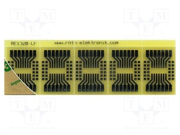 Board: universal; single sided,prototyping; W: 36.5mm; L: 113.3mm