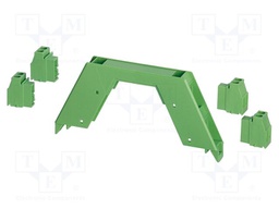 Upper housing; green; ME 12,5; X: 12.6mm; Y: 99mm; Z: 45.85mm