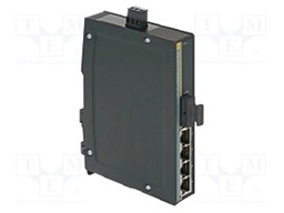 Industrial module: switch Ethernet; unmanaged; 9÷60VDC; RJ45,SC