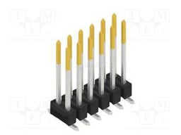 Connector: pin strips; pin header; male; PIN: 12; 2.54mm; SMT; 2x6