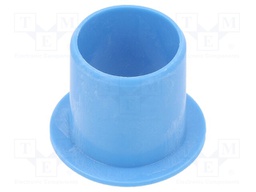 Bearing: sleeve bearing; with flange; Øout: 16mm; Øint: 14mm; blue