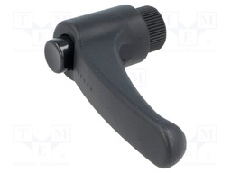 Lever; adjustable; Thread len: 13mm; Lever length: 63mm; -30÷130°C