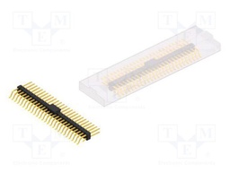 Connector: pin strips; pin header; male; PIN: 52; 2.54mm; SMT; 2x26