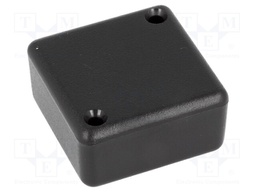 Enclosure: multipurpose; X: 40mm; Y: 40mm; Z: 20mm; 1551; ABS; black