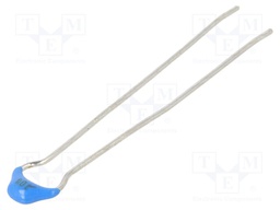 Capacitor: ceramic; MLCC; 100nF; 50VDC; X7R; ±10%; THT; 2.5mm