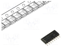 IC: digital; 2 to 1 line,multiplexer,data selector; Ch: 4; SMD