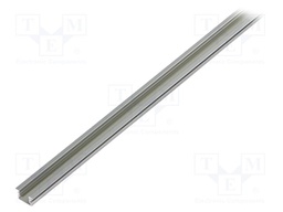 Profiles for LED modules; silver; L: 1m; PDS-NK; aluminium