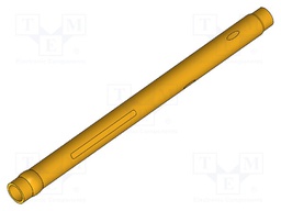 Test probe socket; Contact plating: gold-plated; KS-075; 19.5mm