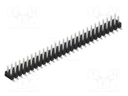 Connector: pin strips; pin header; male; PIN: 56; 2.54mm; SMT; 2x28