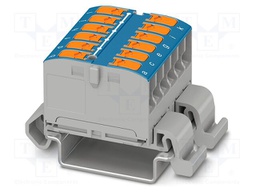 Splice terminal: rail; 24A; 690V; push-in; PA; L: 29.2mm; 0.14÷4mm2
