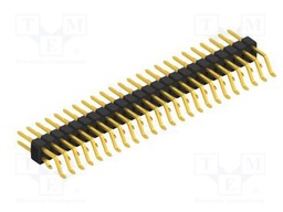 Connector: pin strips; pin header; male; PIN: 48; 2.54mm; SMT; 2x24