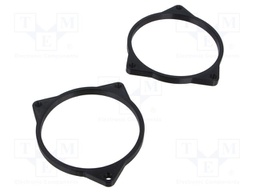 Spacer ring; 100mm; BMW; BMW 3 (E90/E91) 2005->2012; 2pcs; PETG