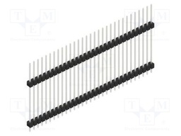 Connector: pin strips; pin header; male; PIN: 31; 2.54mm; THT; 1x31
