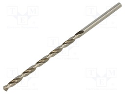 Drill bit; for metal; Ø: 4.5mm; L: 126mm; blister; HSS SUPER