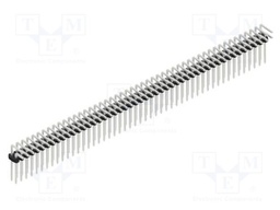 Connector: pin strips; pin header; male; PIN: 98; 2mm; THT; 2x49