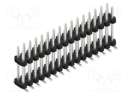 Connector: pin strips; pin header; male; PIN: 32; 2mm; SMT; 2x16