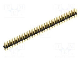 Connector: pin strips; pin header; male; PIN: 86; 2mm; THT; 2x43