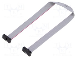 Ribbon cable with IDC connectors; Tape ph: 0.64mm; 203.2mm