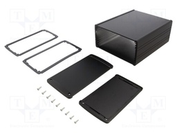 Enclosure: multipurpose; TEKAM; X: 170mm; Y: 200mm; Z: 82mm; black