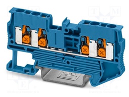 Splice terminal: rail; XT; 24A; 800V; PA; L: 35.3mm; 0.5÷4mm2; ways: 1