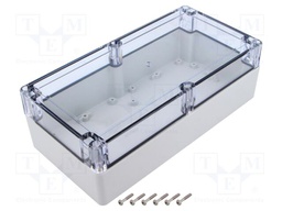 Enclosure: multipurpose; X: 120mm; Y: 240mm; Z: 75mm; ZP; ABS; IP67