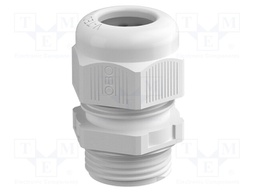 Cable gland; M32; light grey