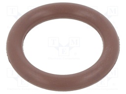 O-ring gasket; FPM; D: 3mm; Øint: 14mm; brown; -20÷200°C