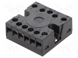 Relays accessories: socket; PIN: 11; panel; Leads: screw terminals