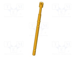 Test needle; Operational spring compression: 4mm; 5A; Ø: 2.3mm