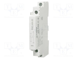 Accessories: auxiliary contacts; 4A; NC + NO; side; IP20; -5÷60°C