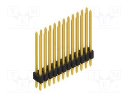 Connector: pin strips; pin header; male; PIN: 24; 1.27mm; THT; 2x12