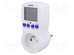 Programmable time switch; Range: 1min÷7days; 230VAC; IP20