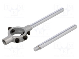 Wrenches for threading dies; cast zinc; Size: 20 x 5mm