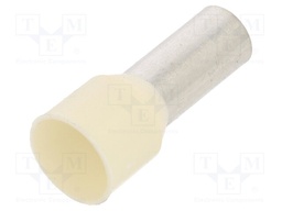 Tip: bootlace ferrule; 16mm2; crimped; for cable; insulated; ivory